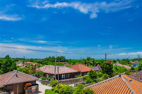 竹富島　竹富島集落